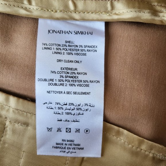 NEW! Simkhai Rory Remixed Draped Wide-Leg Pants - Picture 8 of 9